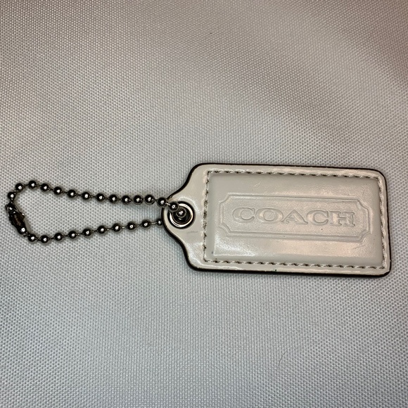 Large Coach Hang Tag 2.5” x 1.5” White! - Picture 1 of 4